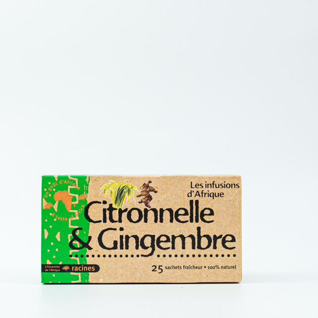 INFUSION CITRONNELLE &amp; GINGEMBRE       F