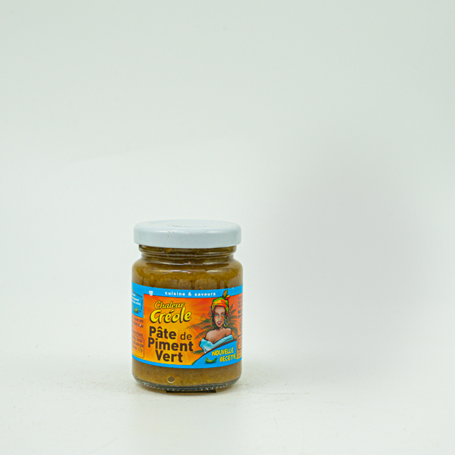 PATTE DE PIMENT VERT ou ROUGE 100g  F