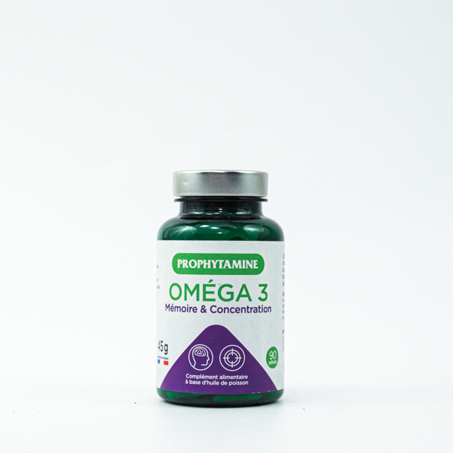 PROPHYTAMINE OMEGA 3 MEMOIRE &amp; CONCENTRATION