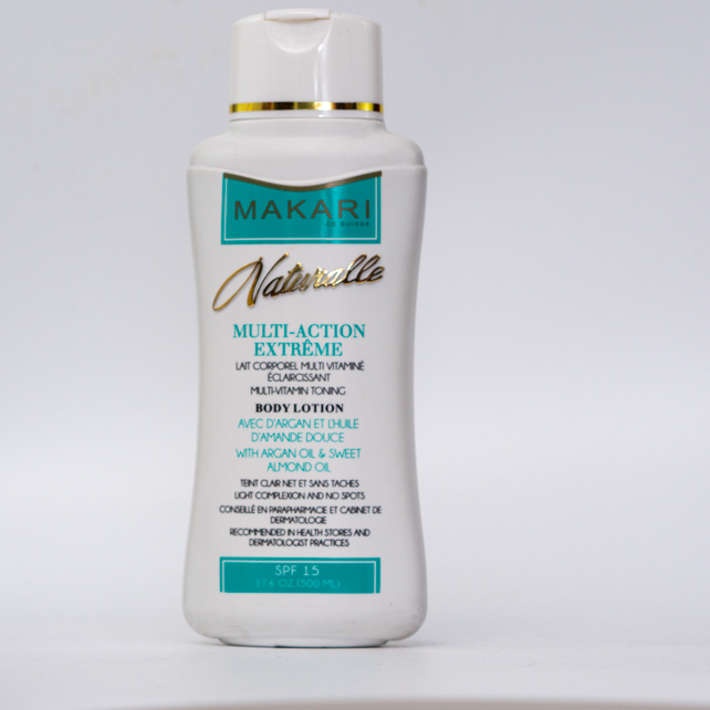 MAKARI DE SUISSE NATURELLE Lait corporel multi vitaminé