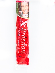 X-PRESSION ULTRA BRAID COLOR : RED   F