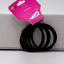 ELASTIQUES MULTI COLOR NOIR     F