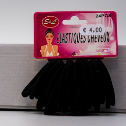 ELASTIQUES CHEVEUX NOIR
