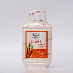 Fair &amp; white lait carotte éclaircissant et unifiant     f