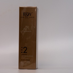 FAIR&amp;WHITE GOLD Lait revelateur unifiant       f