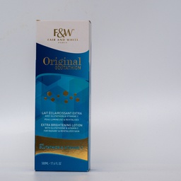 Fair &amp; white original glutathion lait éclaircissant       f