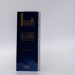 Fair &amp; white lait corps exclusive       f