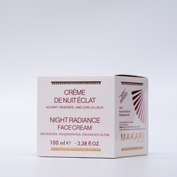 MAKARI DE SUISSE Crème de nuit éclat   f