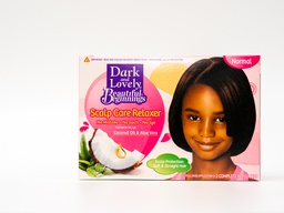 DARK&amp;LOVELY BEAUTIFUL BEGINNINGS SCALP CARE RELAXER NORMAL COCONUT OIL &amp; ALOE VERA       N